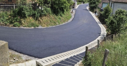 Aszfaltoztak és korszerűsítik a közvilágítást